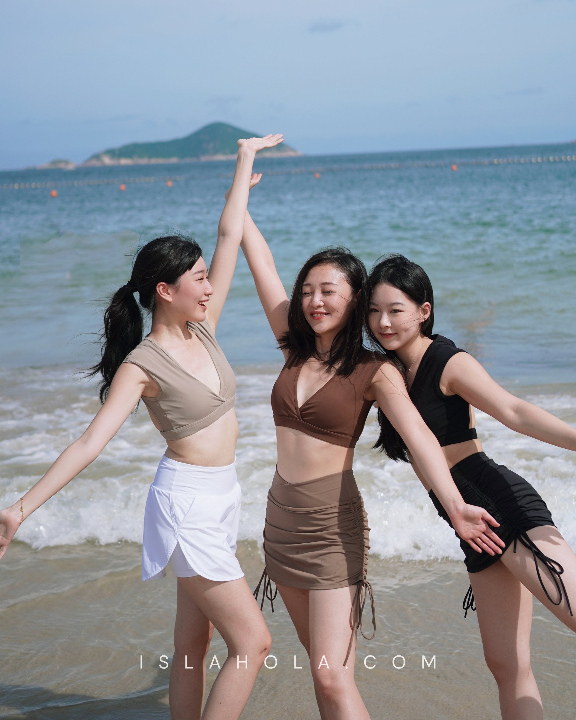 Swimming texture (可落水面料)