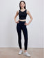 ISLAB059 Ultra soft cotton cutout bra top(固定胸墊)