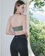 ISLAB050 Halter neck short bra top (配送下水運動兩用乳膠胸墊)