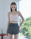ISLAB048 Marshmallow thin strap bra top (8色)