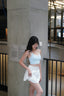 ISLAB048 Marshmallow thin strap bra top (8色)