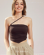 ISLAB067 Shirring tube bra top (Fixed pad)(ISLAHOLA獨家款式及版型)