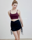 ISLAB048 Marshmallow thin strap bra top (8色)