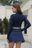 ISLASK010 Slit A- line skirt (2 colours)
