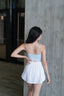 ISLAB048 Marshmallow thin strap bra top (8色)