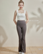 ISLAB054 Thick strap shirring bra top (Fixed Pad)