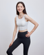 ISLAB059 Ultra soft cotton cutout bra top(固定胸墊)