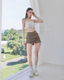 ISLAB050 Halter neck short bra top (配送下水運動兩用乳膠胸墊)