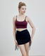 ISLAB048 Marshmallow thin strap bra top (8色)