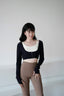ISLAOUT046 Long sleeve button outer (3 colour)