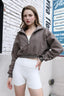 ISLAOUT062 Half zip fleece pullover