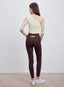 ISLAB057 One shoulder shirring long bra top