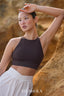 ISLAB066 Cross back short bra top