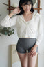 ISLAOUT047 Anti- UV zip up short jacket (2 colour)