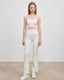 ISLAB042 Front V Shirring bra top