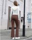 ISLABC007 High waisted bootcut pant (3 colors)