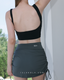 ISLAB051 Backless thick strap bra top
