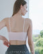 ISLAB048 Marshmallow thin strap bra top (8色)