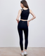 ISLAB059 Ultra soft cotton cutout bra top(固定胸墊)