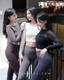 ISLACB031 Sheer long sleeve crop top (固定胸墊)