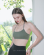 ISLAB050 Halter neck short bra top (配送下水運動兩用乳膠胸墊)