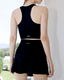 ISLASK001 All in one all high waisted skirt