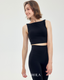 ISLAB051 Backless thick strap bra top