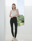 ISLAB017 Double thin strap long bra top(固定胸墊)