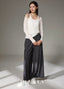ISLAB072 Knit Layered Bra Top Set (Outer + Bra Tank)