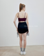 ISLAB048 Marshmallow thin strap bra top (8色)