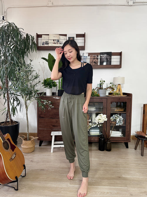 ISLAOUT002 Cotton light short sleeve outer (Forest green)