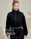ISLAOUT062 Half zip fleece pullover
