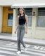 ISLACB030 Cross side crop top (固定胸墊)