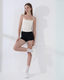 ISLASP007 High waist shirring 2 parts pant (3色)