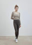 ISLACB012 Swan long sleeve crop top(固定胸墊)