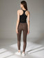 ISLAB072 Knit Layered Bra Top Set (Outer + Bra Tank)