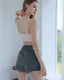 ISLAB048 Marshmallow thin strap bra top (8色)