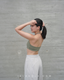 ISLAB050 Halter neck short bra top (配送下水運動兩用乳膠胸墊)