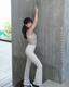 ISLABC007 High waisted bootcut pant (3 colors)