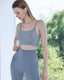 ISLAB048 Marshmallow thin strap bra top (8色)