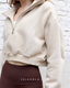 ISLAOUT062 Half zip fleece pullover