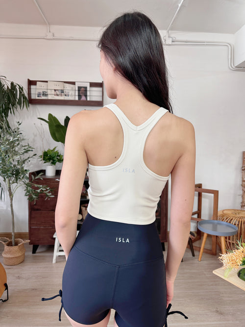ISLASP006 Freesize Shirring 2 parts pant (3色)