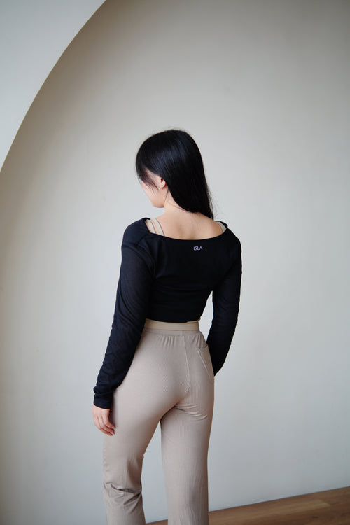 ISLAOUT015 Air light cotton long sleeve outer (3 colors)