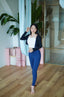 ISLAL008 High elasticity side pocket leggings(裸感版) (3 colors)