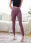 ISLAL002 High elasticity cross v comfy leggings (5 colours)