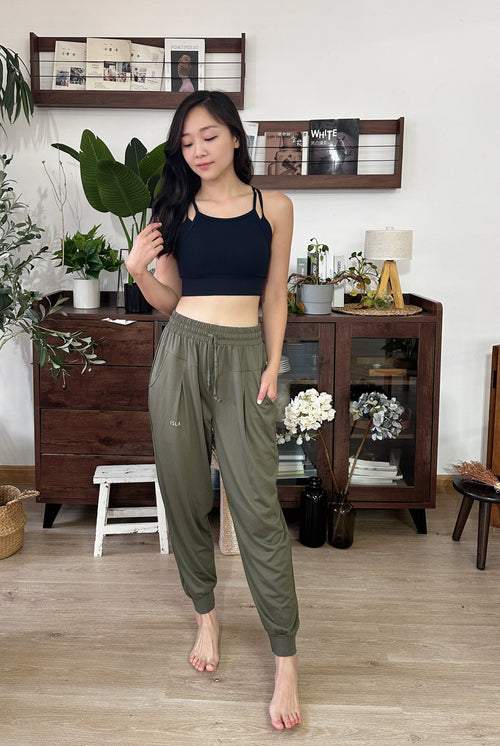 ISLAB001 Double layered bra top (3色)
