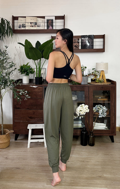 ISLAB001 Double layered bra top (3色)