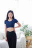 ISLAL002 High elasticity cross v comfy leggings (5 colours)