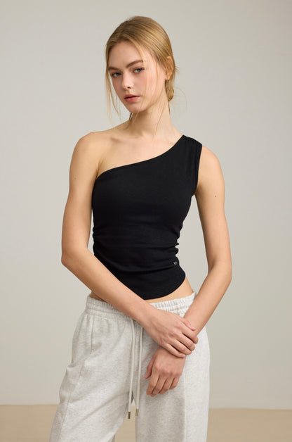 ISLAB074 Sculpt One-Shoulder Bra Top
