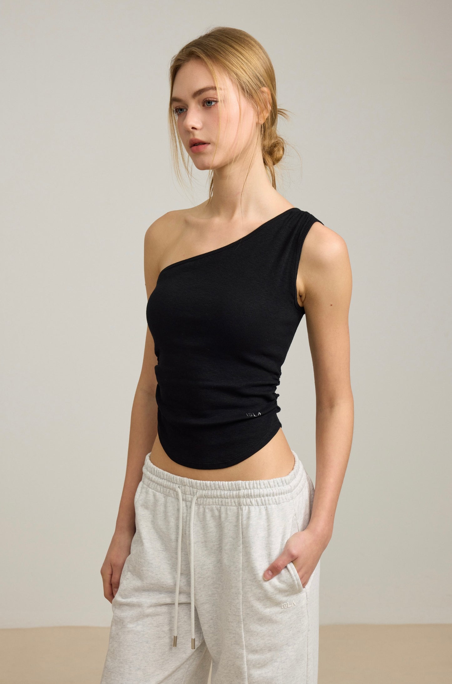 ISLAB074 Sculpt One-Shoulder Bra Top (ISLAHOLA Exclusive)